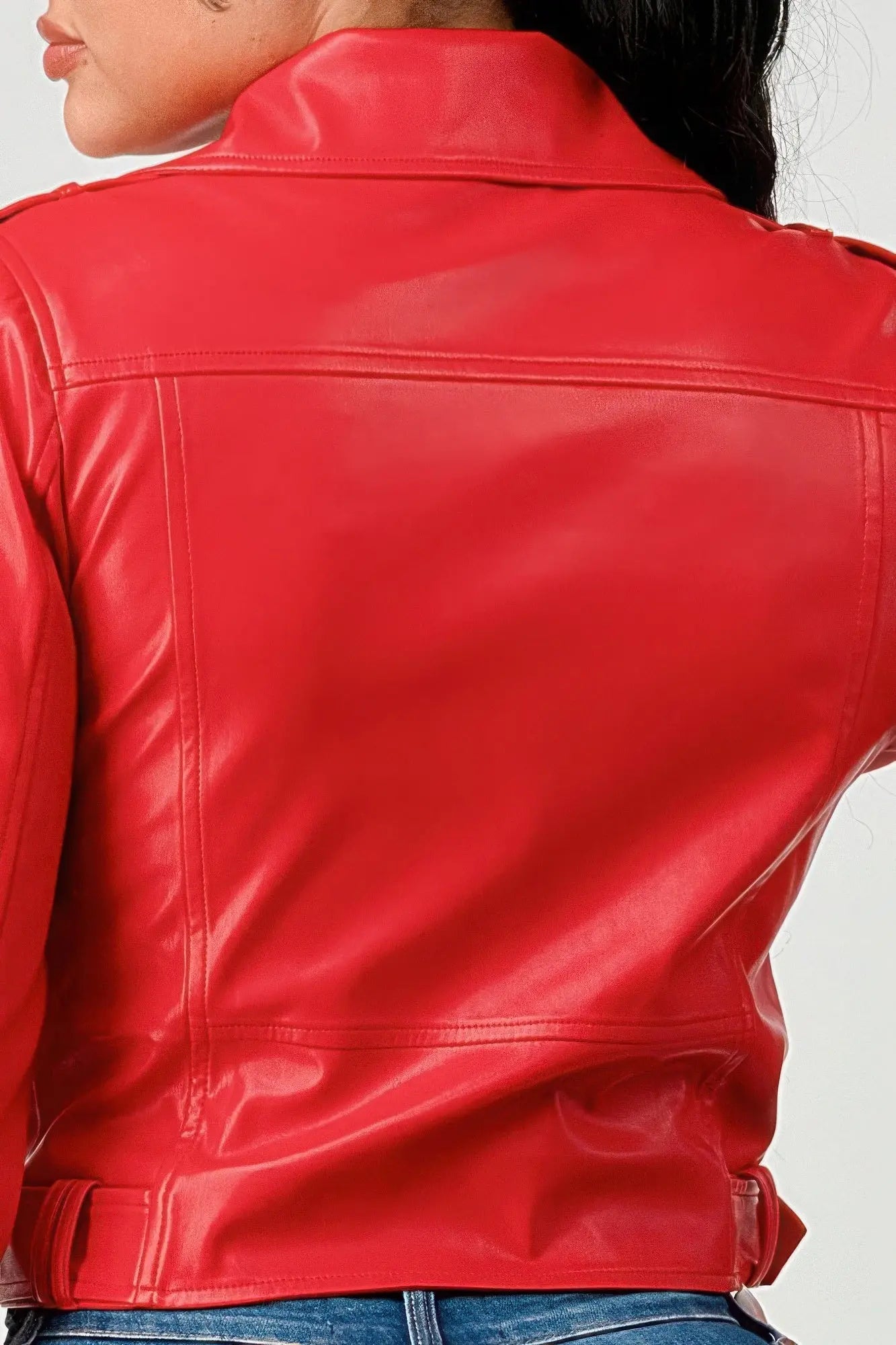 Pu Leather Jacket - Mr Lou’s Place