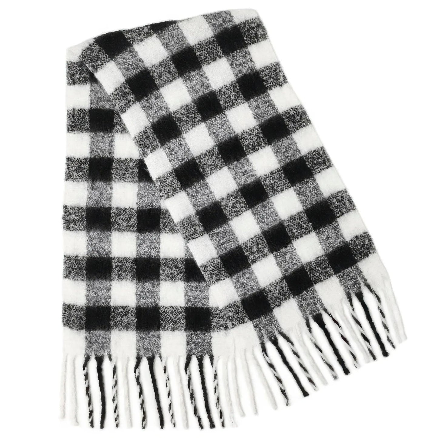Buffalo Plaid Scarf - Mr Lou’s Place