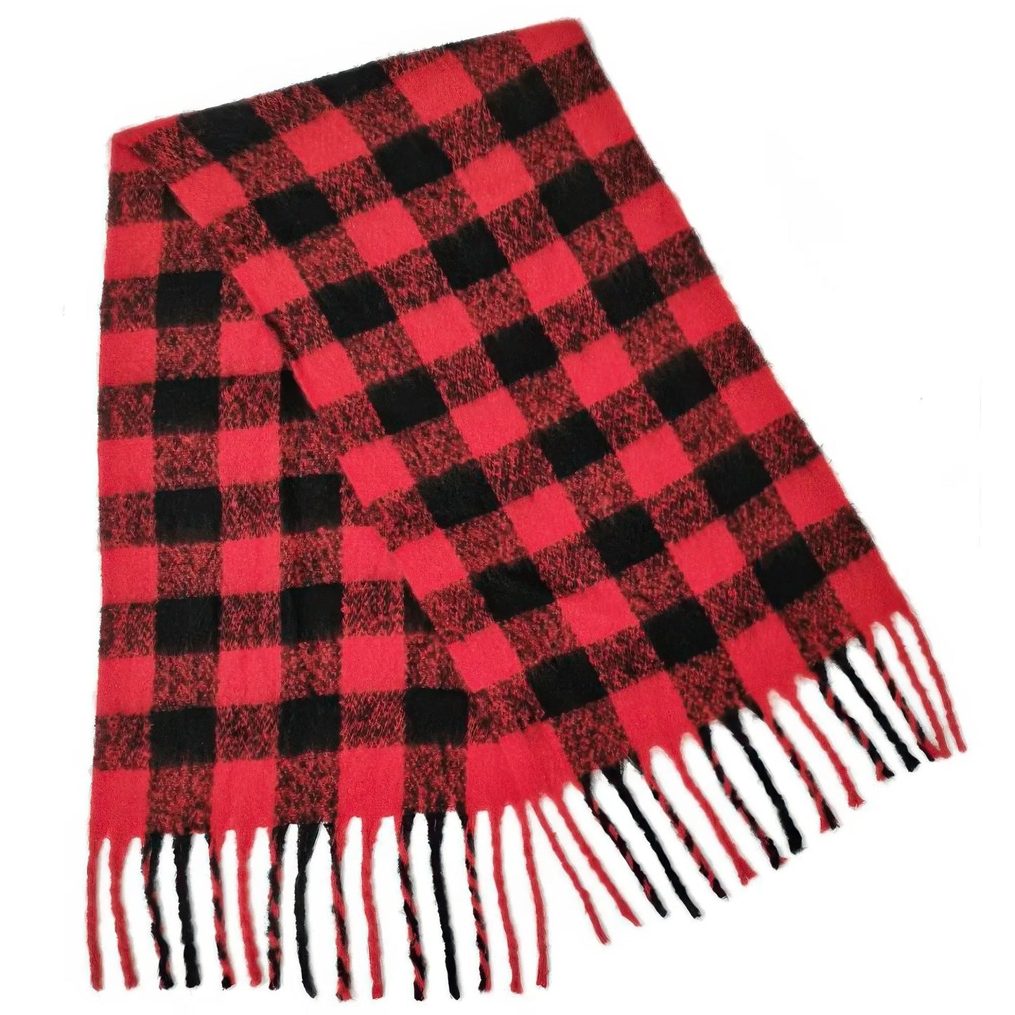 Buffalo Plaid Scarf - Mr Lou’s Place