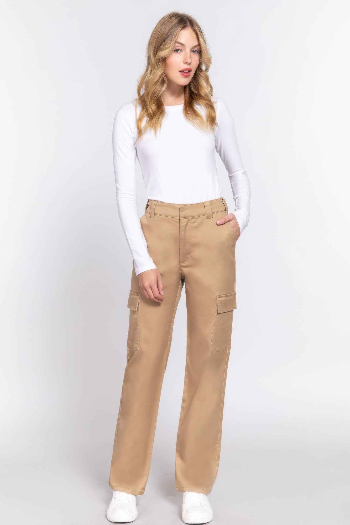 Straight Fit Long Pants - Mr Lou’s Place