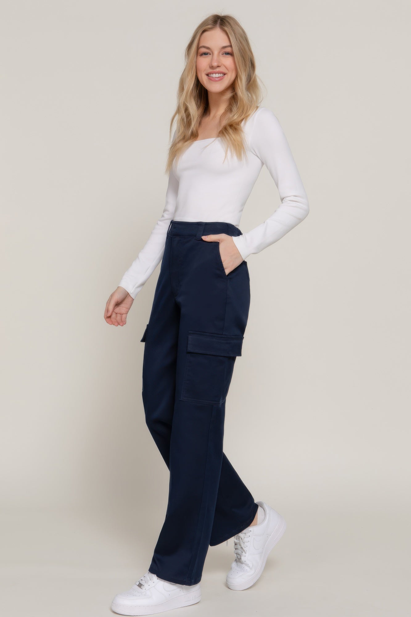 Straight Fit Long Pants - Mr Lou’s Place