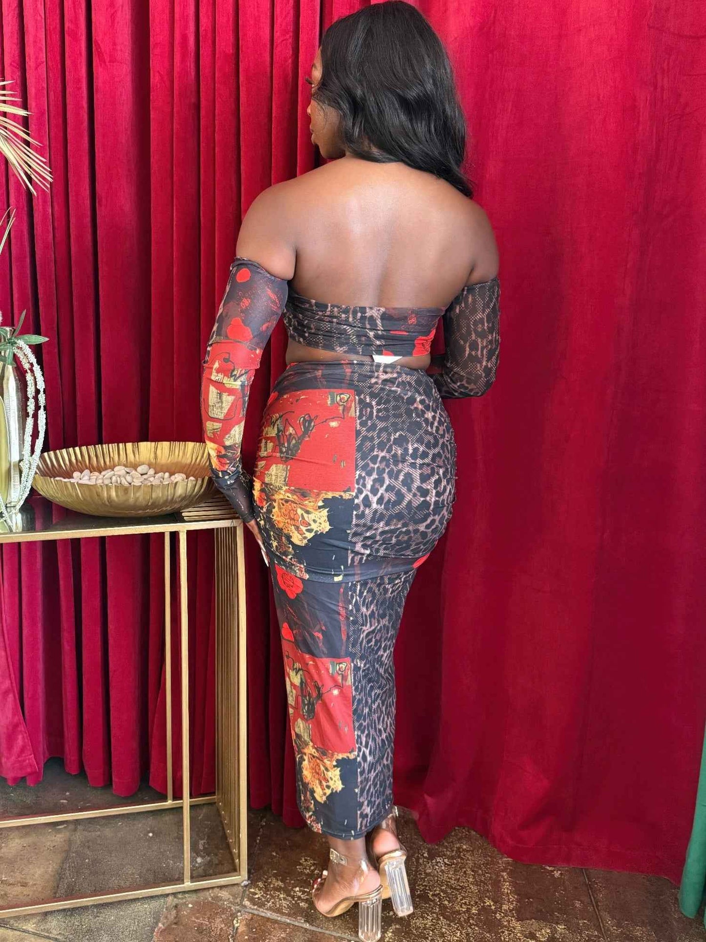 Midnight Rose Mesh Set - Mr Lou’s Place