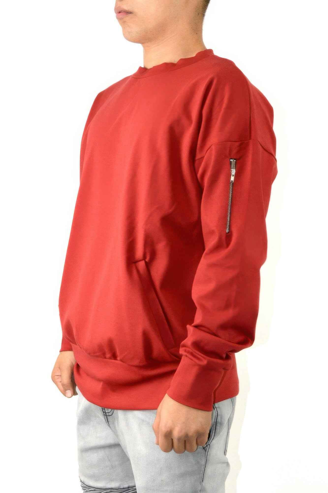 Men's Casual Long Sleeve Pullover Sweatshirts - Mr Lou’s Place