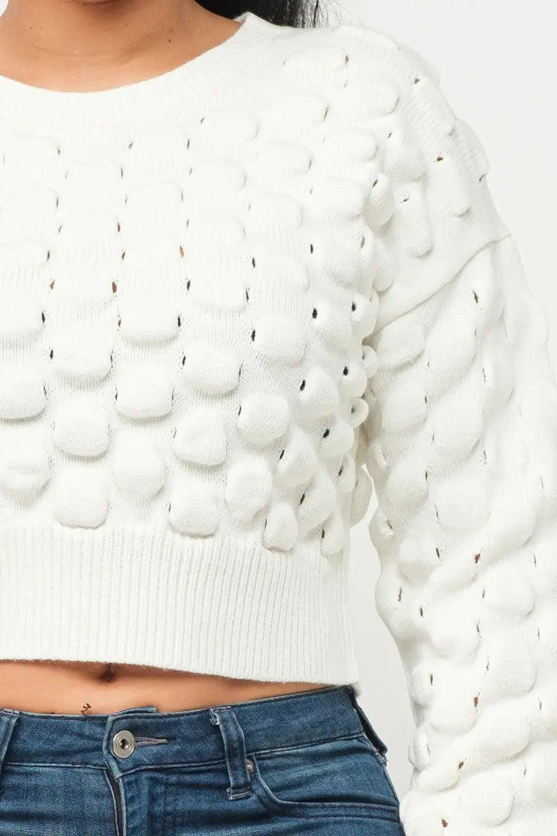 Checker Sweater Top - Mr Lou’s Place