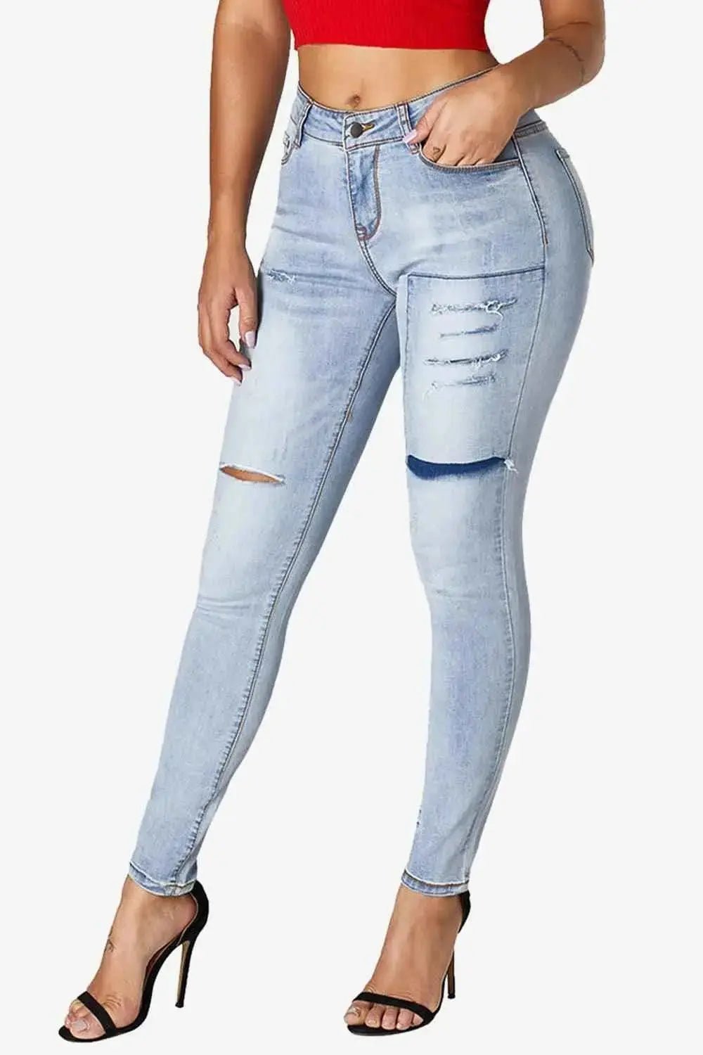 Acid wash jeans - Mr Lou’s Place