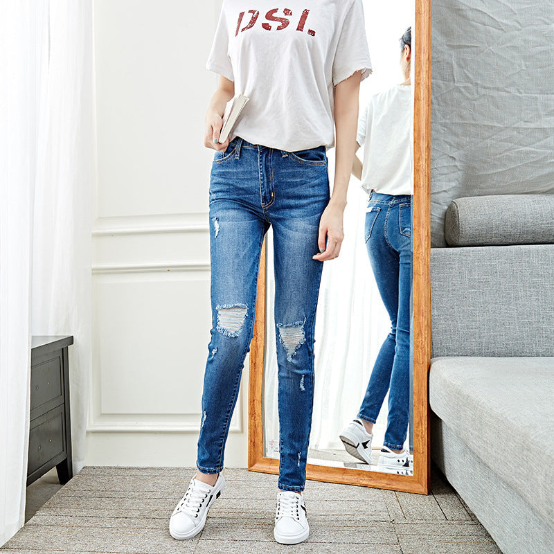 Skinny Jeans, Ripped Jeans, Stretch Denim Pants Mr Lou’s Place