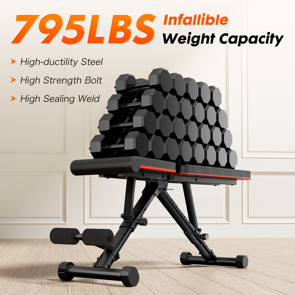Adjustable Fitness Bench Suitable For Home Gyms Cj