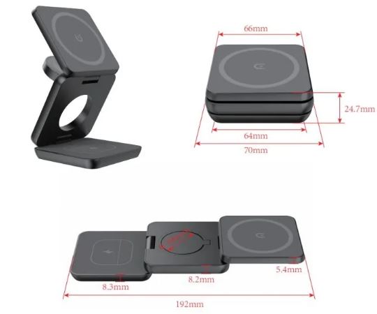 Wireless Charger 3 in 1 Mr Lou’s Place