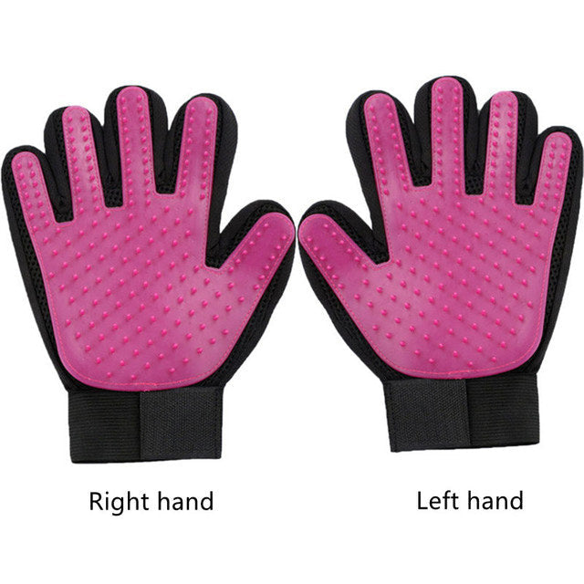 Fashionable Rubber Bath Brush for Pets - Silicone Grooming Glove Mr Lou’s Place