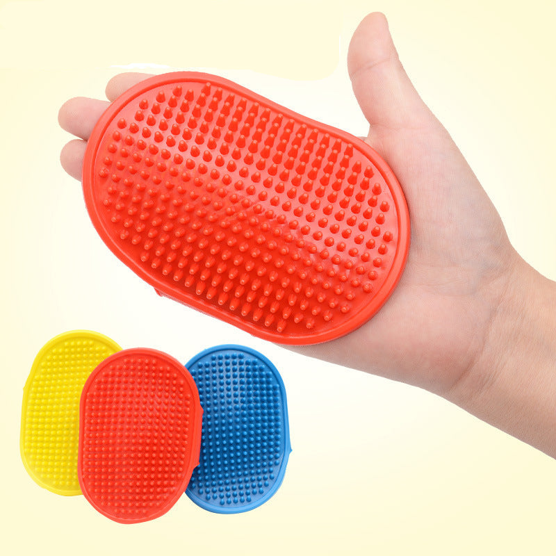 Fashionable Rubber Bath Brush for Pets - Silicone Grooming Glove Mr Lou’s Place