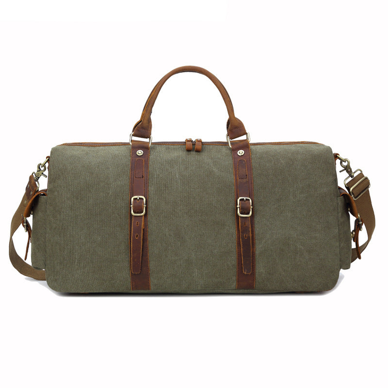 Vintage Leather Travel Bag for Men - Large Capacity Mr Lou’s Place