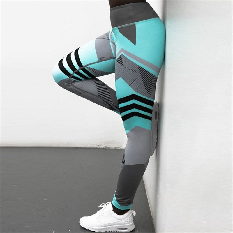 Reflective Sport Yoga Pants Trendsi