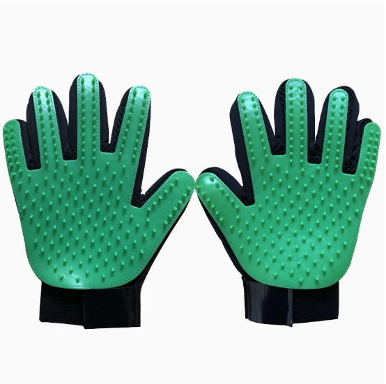 Fashionable Rubber Bath Brush for Pets - Silicone Grooming Glove Mr Lou’s Place