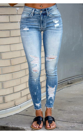 Skinny Jeans, Ripped Jeans, Stretch Denim Pants Mr Lou’s Place