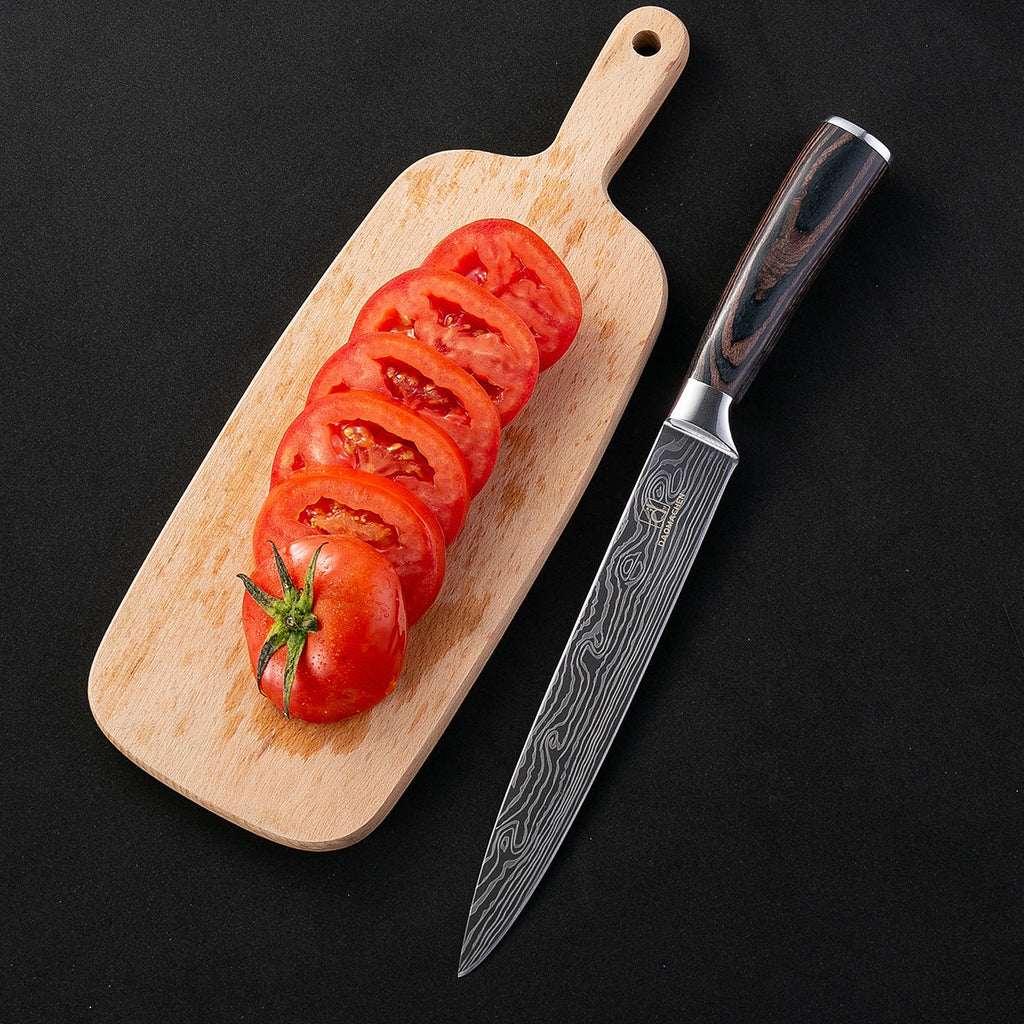Damascus Style Kitchen Knife Set Mr Lou’s Place