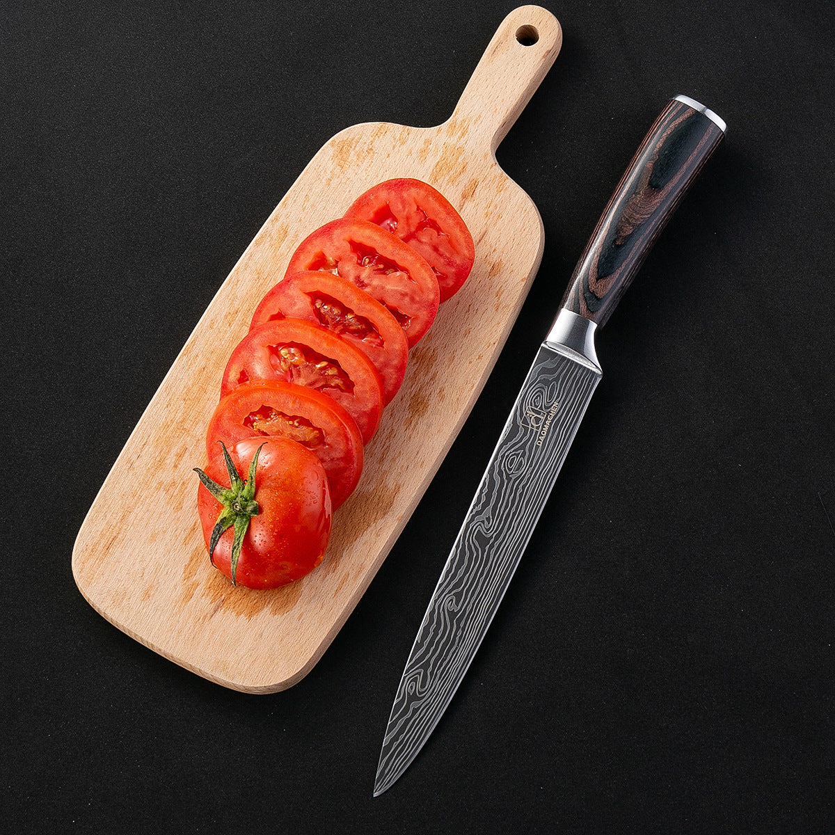 Damascus Style Kitchen Knife Set Mr Lou’s Place