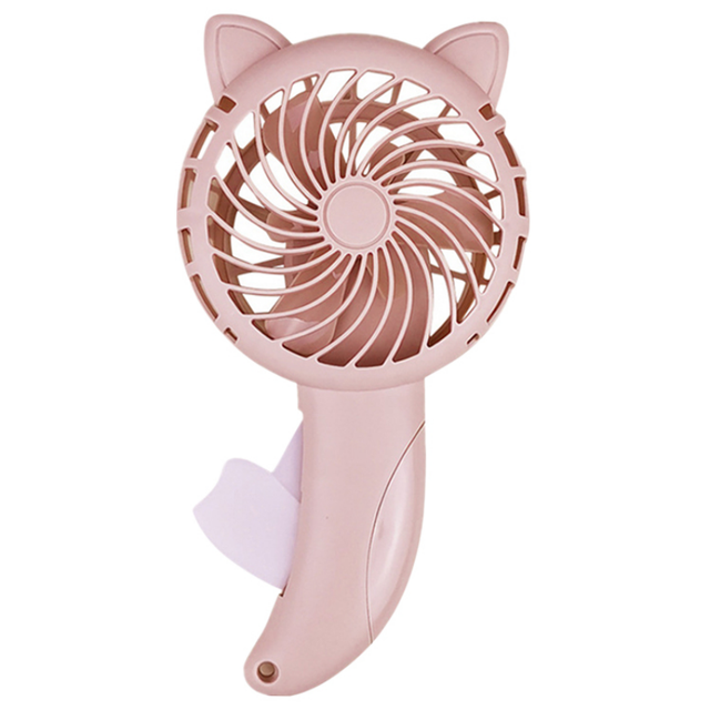 Lovely Cat Hand Press Mini Fan for Kids (Portable Toy) Mr Lou’s Place