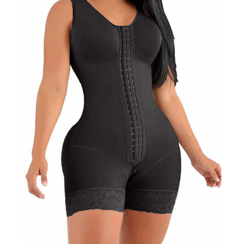 2024 New Cross-Border Full Body Shapewear with Zipper Mr Lou’s Place