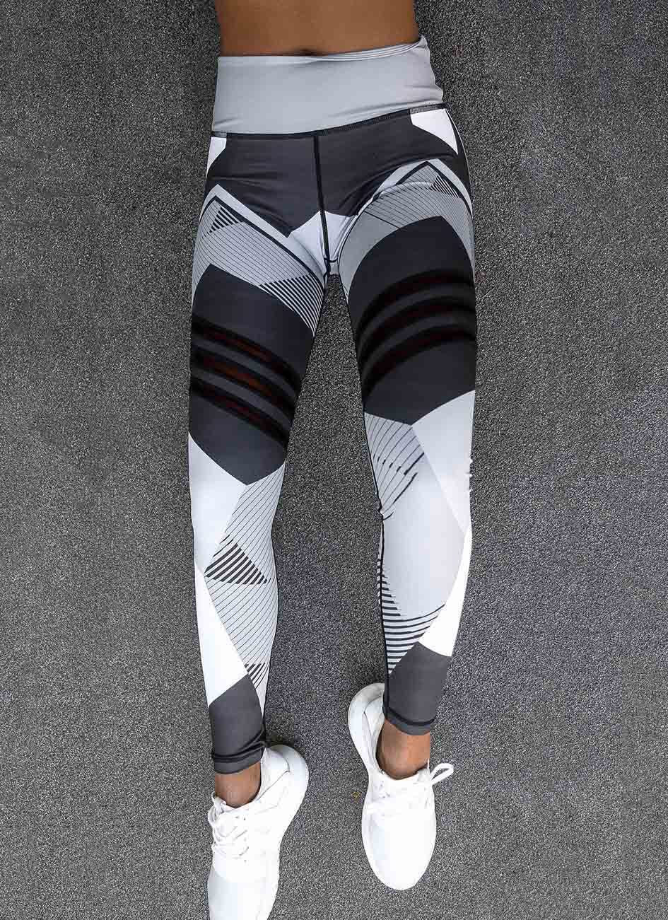 Reflective Sport Yoga Pants Trendsi