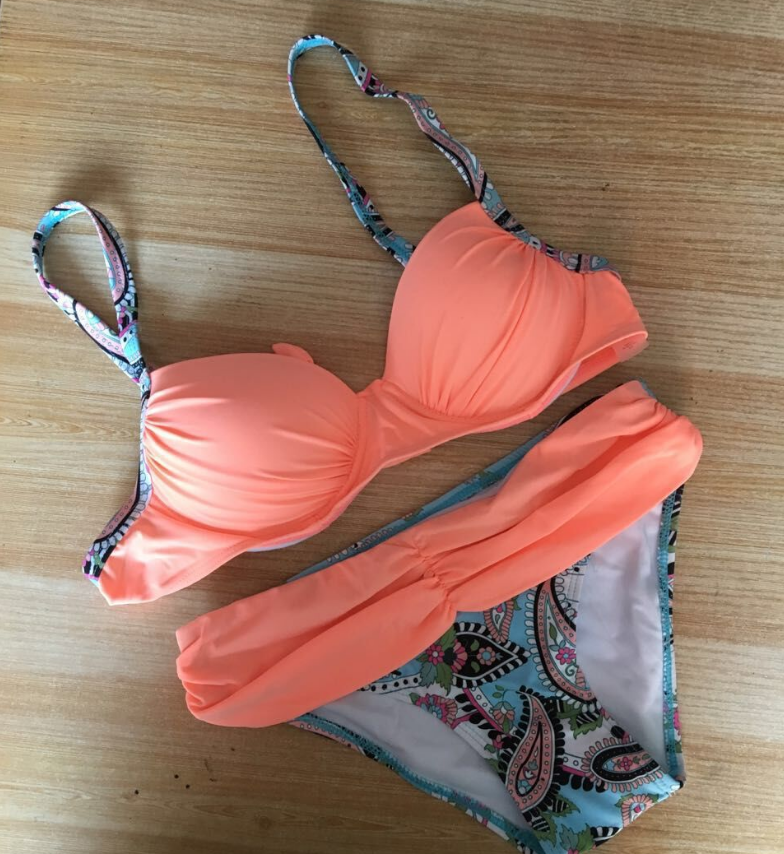 Candy Color Bikini Swimsuit Set Mr Lou’s Place