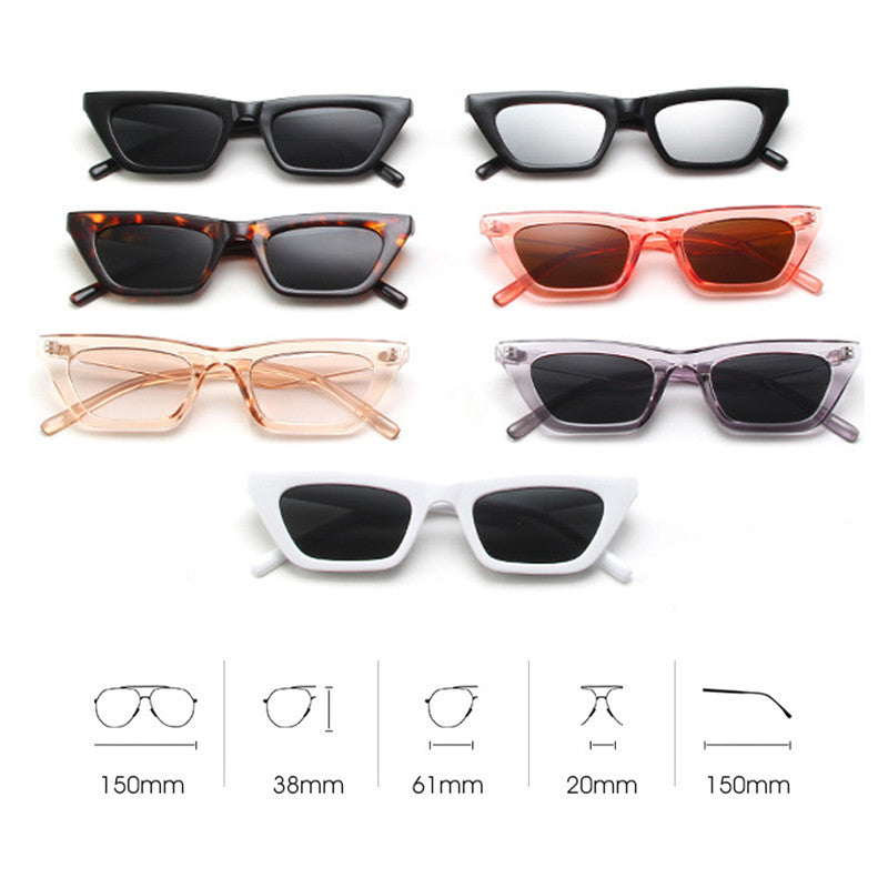 Luxury Cat Eye Mirror Sunglasses for Women Mr Lou’s Place