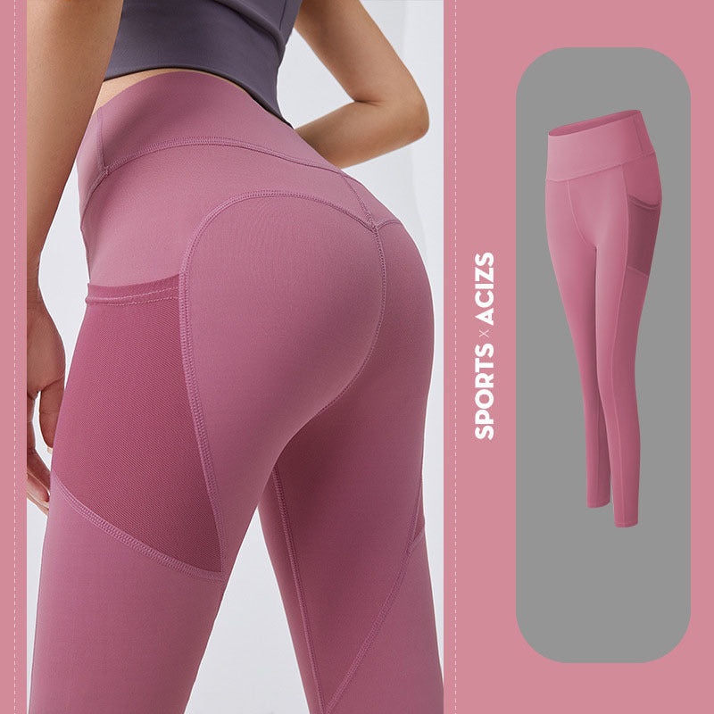 Yoga Pants Women With Pocket Leggings Sport Girl Gym Leggings Women Tummy Control Jogging Tights Female Fitness Pants Mr Lou’s Place
