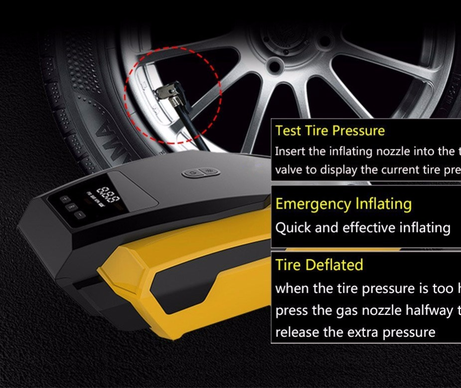 Electric Car Air Pump Inflator Tool Mr Lou’s Place