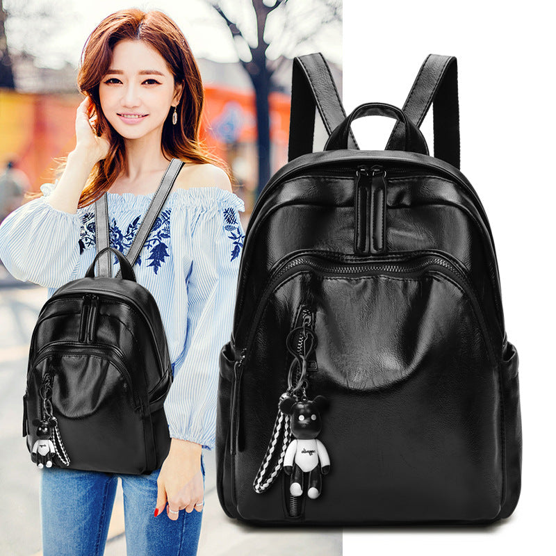 Fashionable PU Backpack for Women - Autumn/Winter Style Mr Lou’s Place