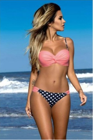 Candy Color Bikini Swimsuit Set Mr Lou’s Place