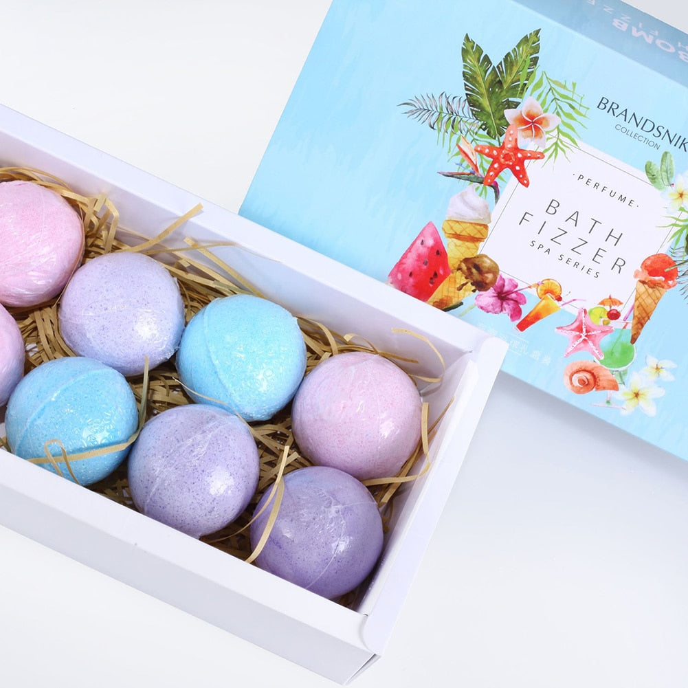 Aromatherapy Bath Bombs Set with Essential Oils Mr Lou’s Place