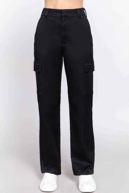 Straight Fit Long Pants - Mr Lou’s Place