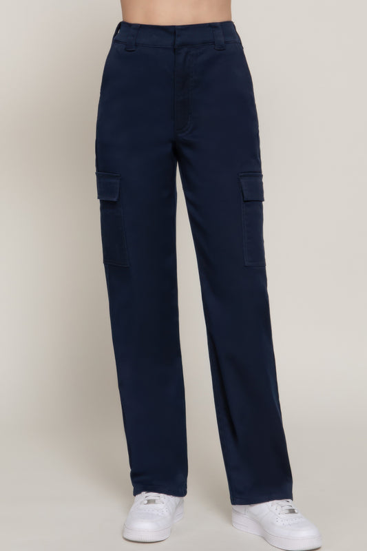 Straight Fit Long Pants - Mr Lou’s Place