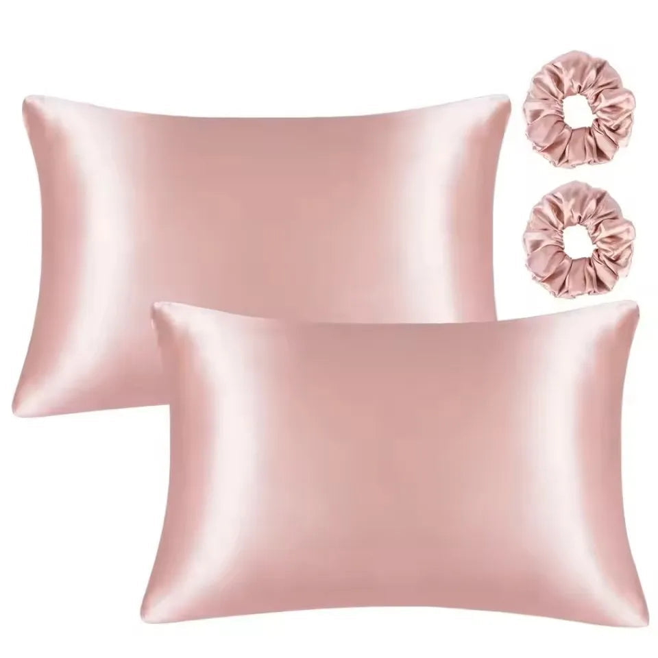Kuup 1pcs Pillowcase Pillow Cover Silky Satin Hair Beauty Pillow Case Comfortable Pillow Case Home Decor Wholesale Selvanelle