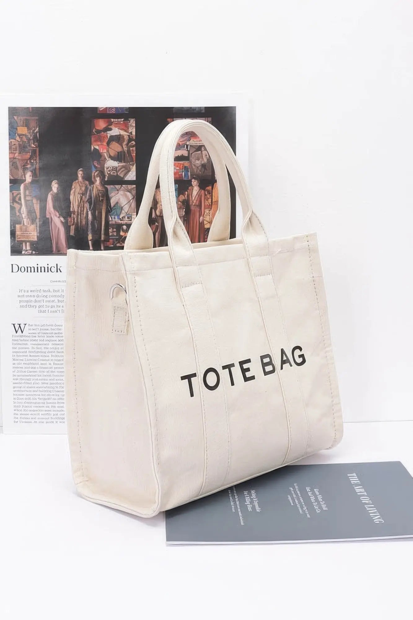 Cotton Canvas Tote Bag - Mr Lou’s Place