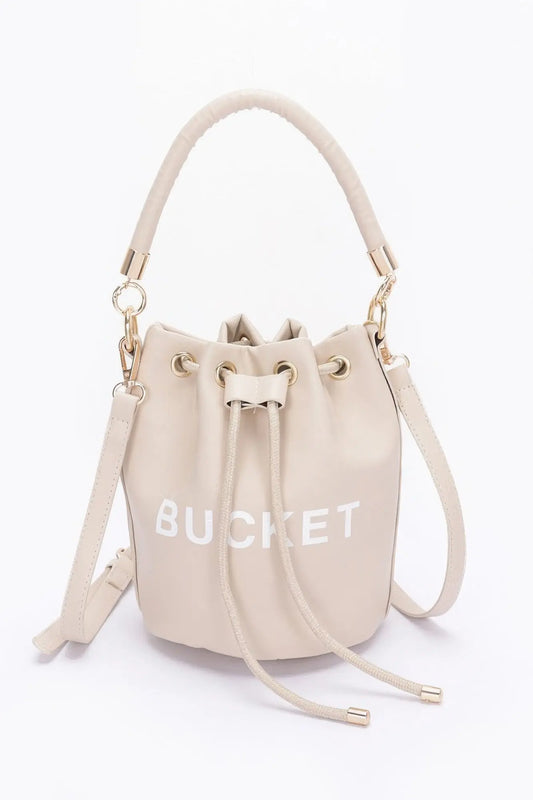Faux Leather Bucket Bag - Mr Lou’s Place