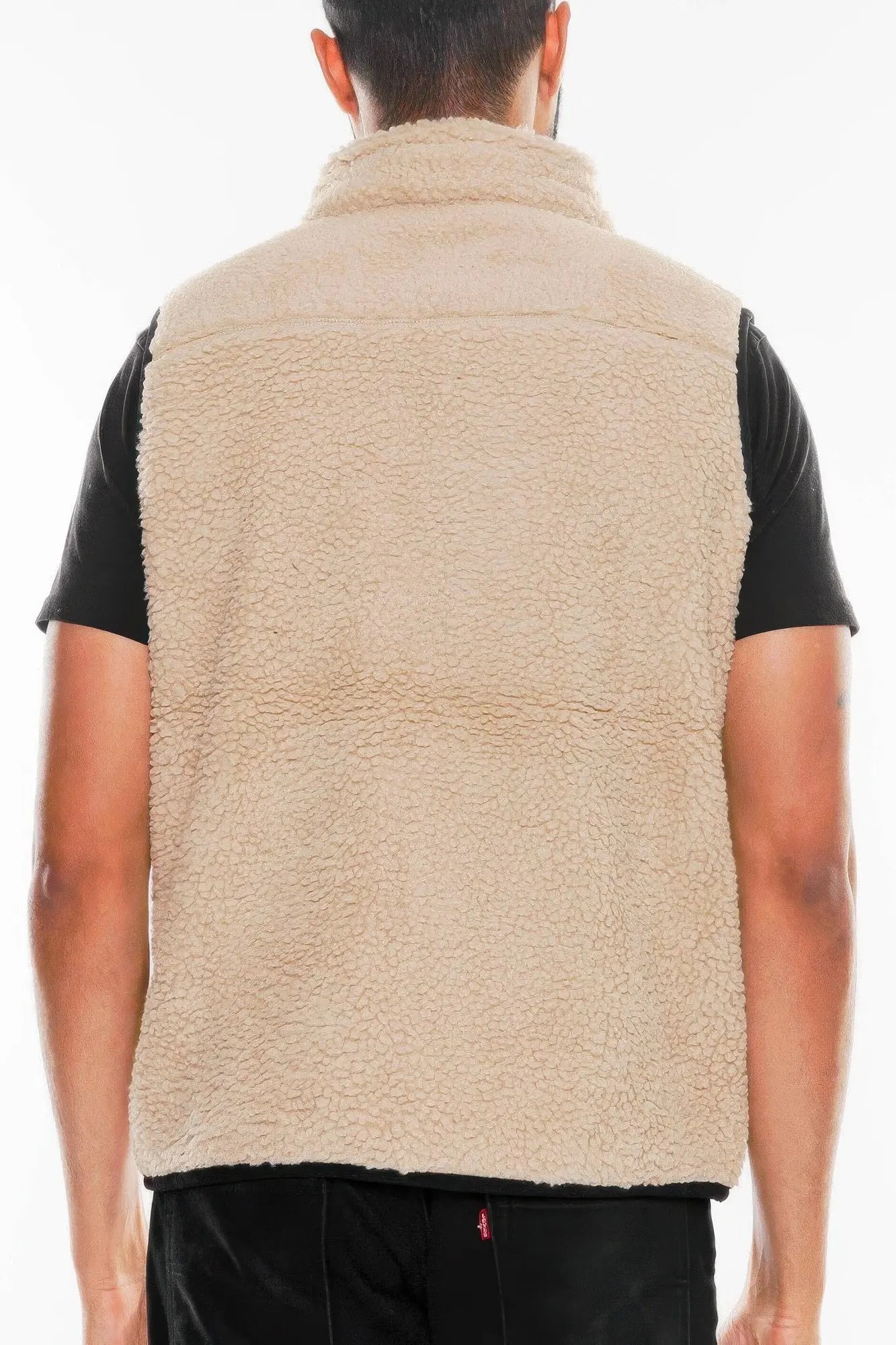 Padded Sherpa Fleece Vest - Mr Lou’s Place