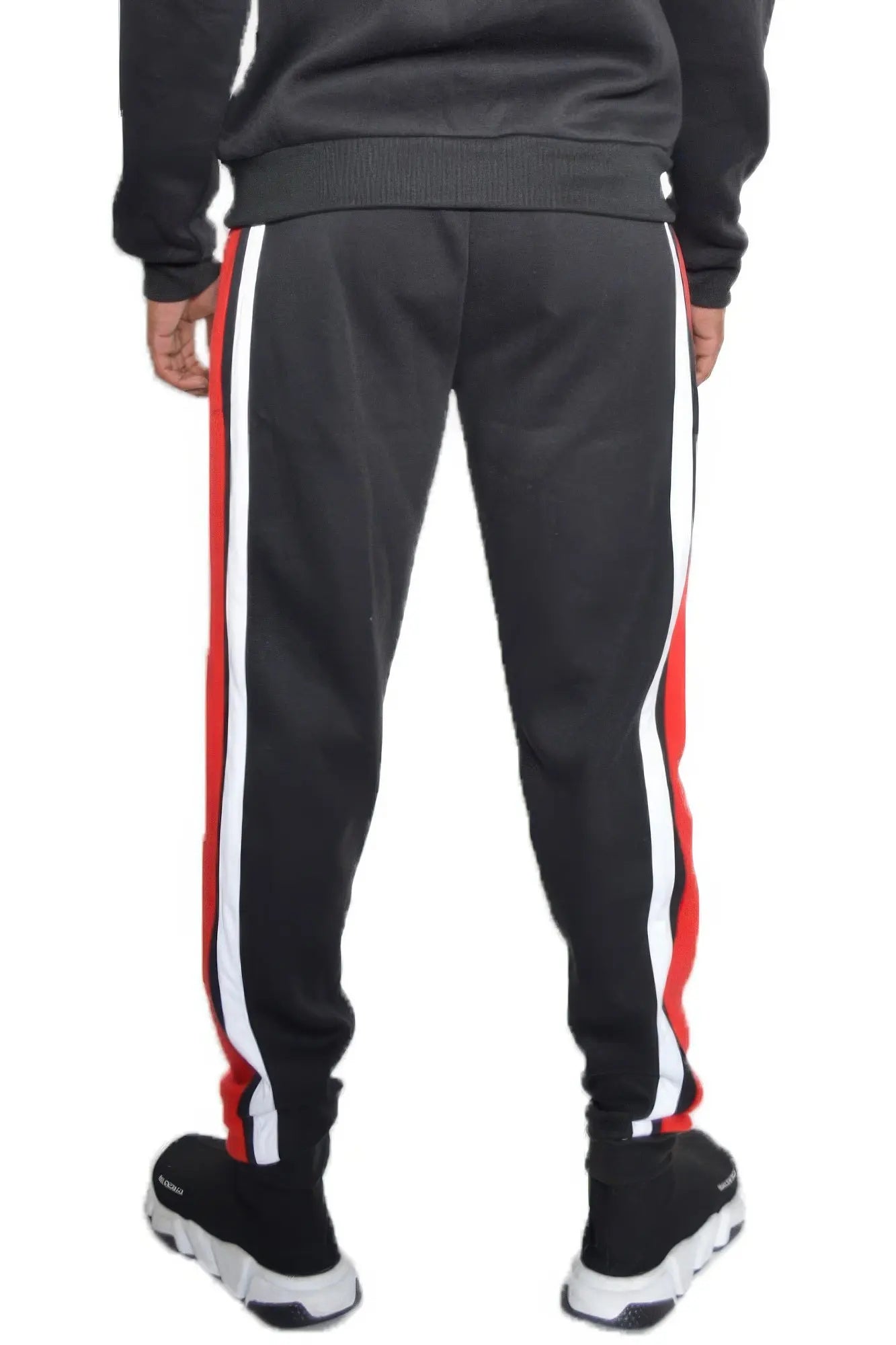 Solid With Three Stripe Sweat Pants - Mr Lou’s Place