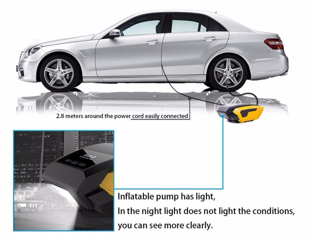 Electric Car Air Pump Inflator Tool Mr Lou’s Place