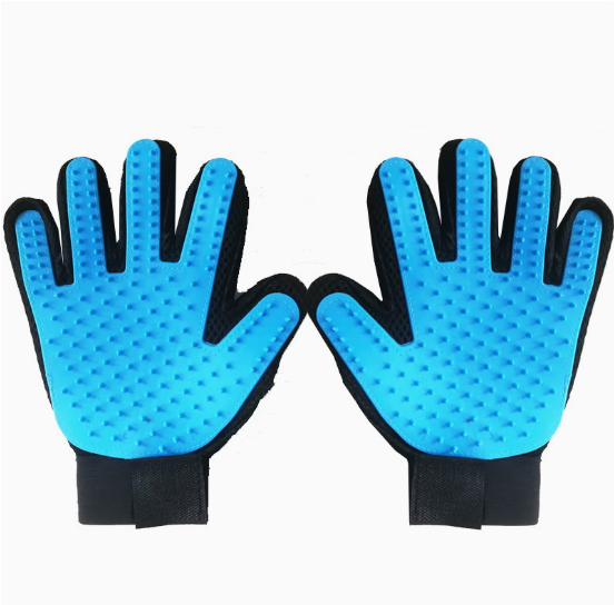 Fashionable Rubber Bath Brush for Pets - Silicone Grooming Glove Mr Lou’s Place
