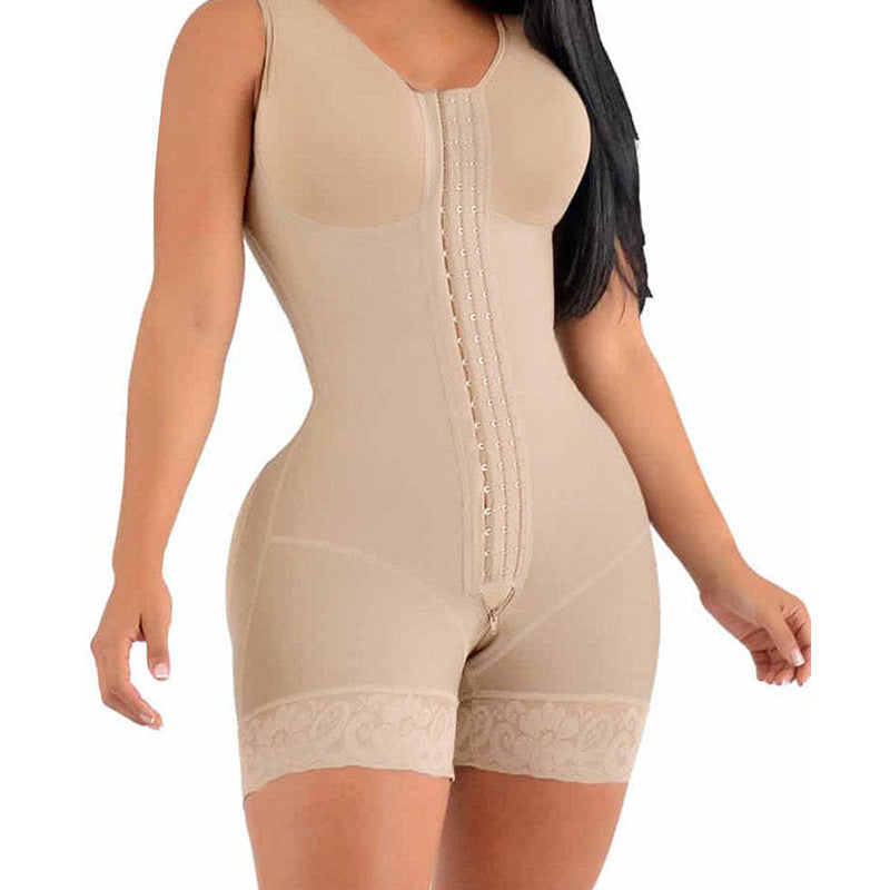 2024 New Cross-Border Full Body Shapewear with Zipper Mr Lou’s Place