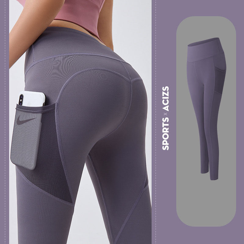 Yoga Pants Women With Pocket Leggings Sport Girl Gym Leggings Women Tummy Control Jogging Tights Female Fitness Pants Mr Lou’s Place
