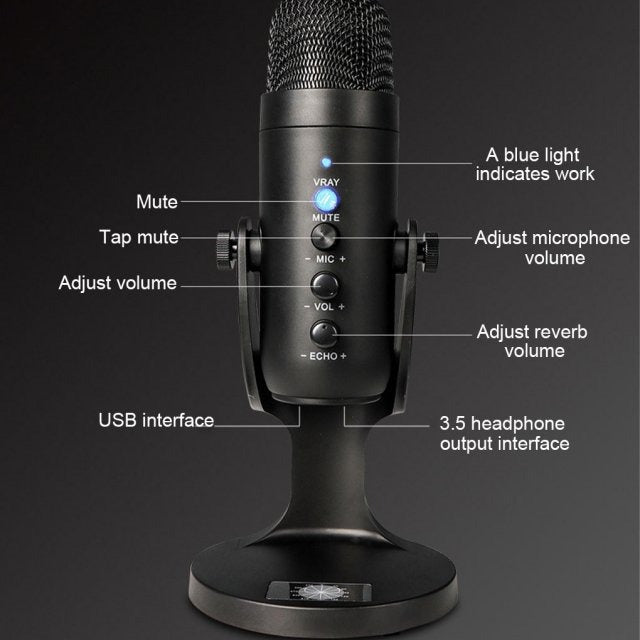 USB Microphone for Mobile Gaming and Live Recording Mr Lou’s Place