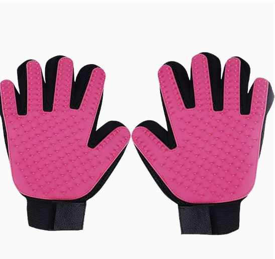 Fashionable Rubber Bath Brush for Pets - Silicone Grooming Glove Mr Lou’s Place