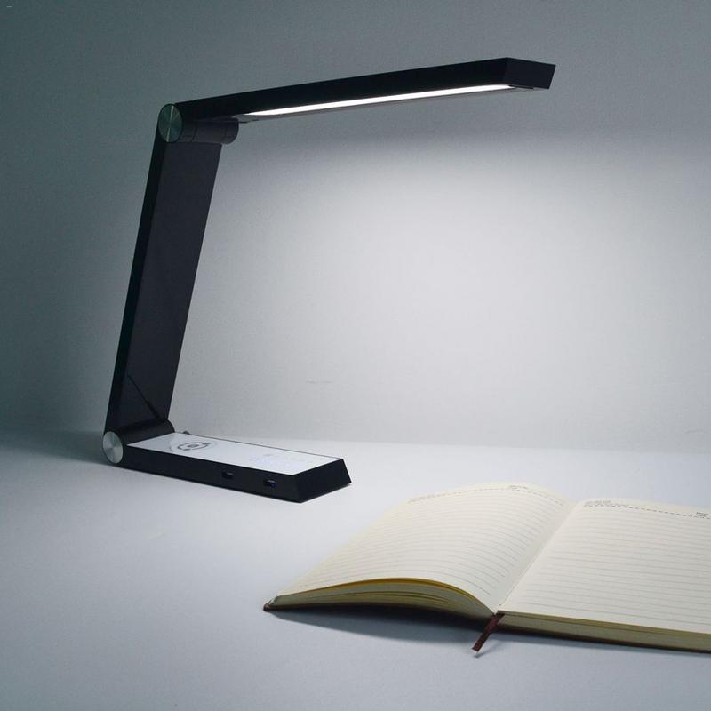 LED Wireless Charging Desk Lamp - Triangle Eye Care Design Mr Lou’s Place