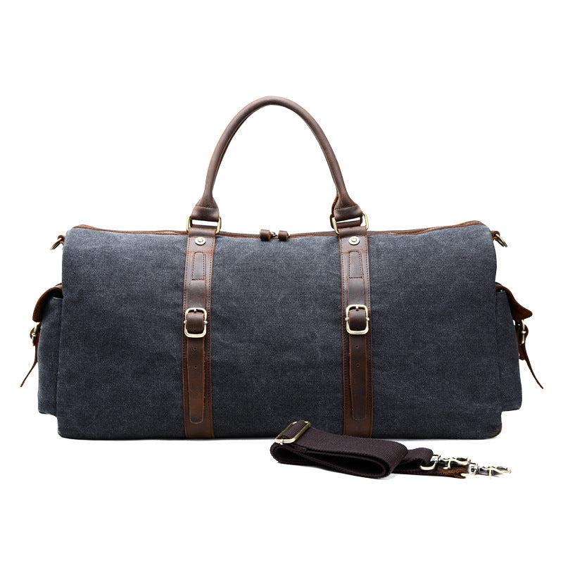 Vintage Leather Travel Bag for Men - Large Capacity Mr Lou’s Place