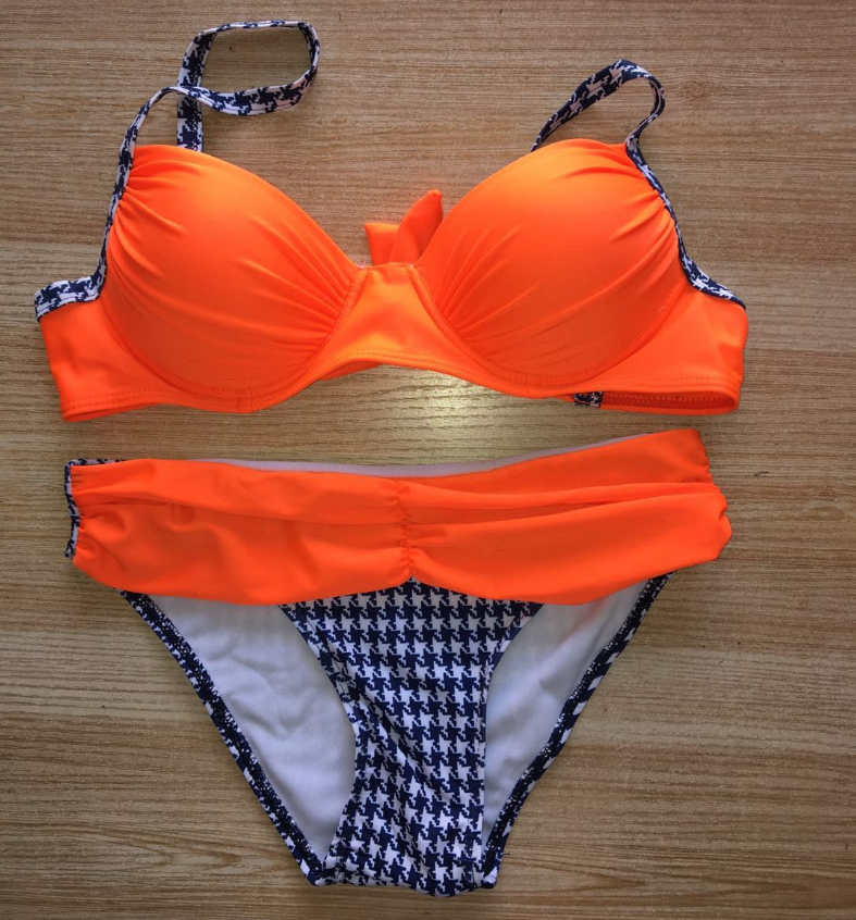 Candy Color Bikini Swimsuit Set Mr Lou’s Place