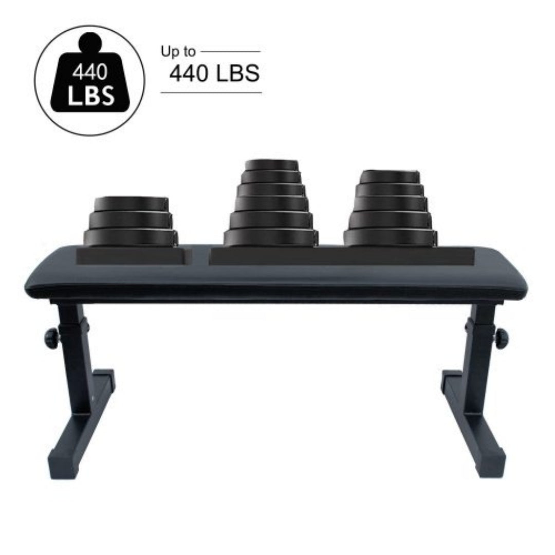 Home Comfort Design Flat Dumbbell Bench Strength Training Fitness Bench Cj