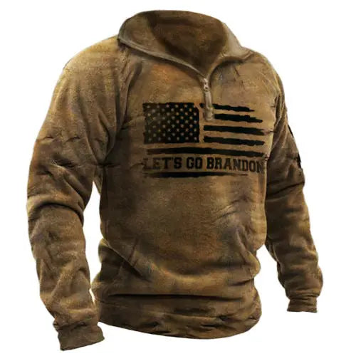 Zip Casual Lettering Tankless Hooded Sweatshirt - Mr Lou’s Place