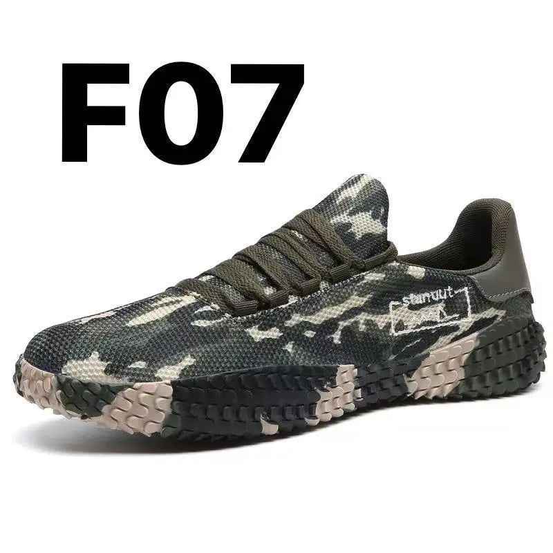 Spring and Summer Flying Woven Casual Shoes Large Men's Shoes Beathable Korean Forrest Gump Sneakers - Mr Lou’s Place