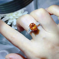 3 Carat Moissanite Oval 925 Sterling Silver Ring - Mr Lou’s Place